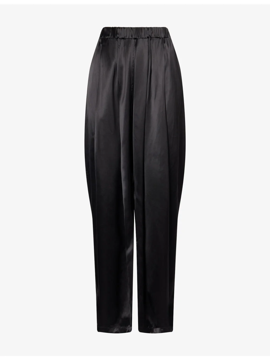 Simona Balloon Satin Trousers - 1