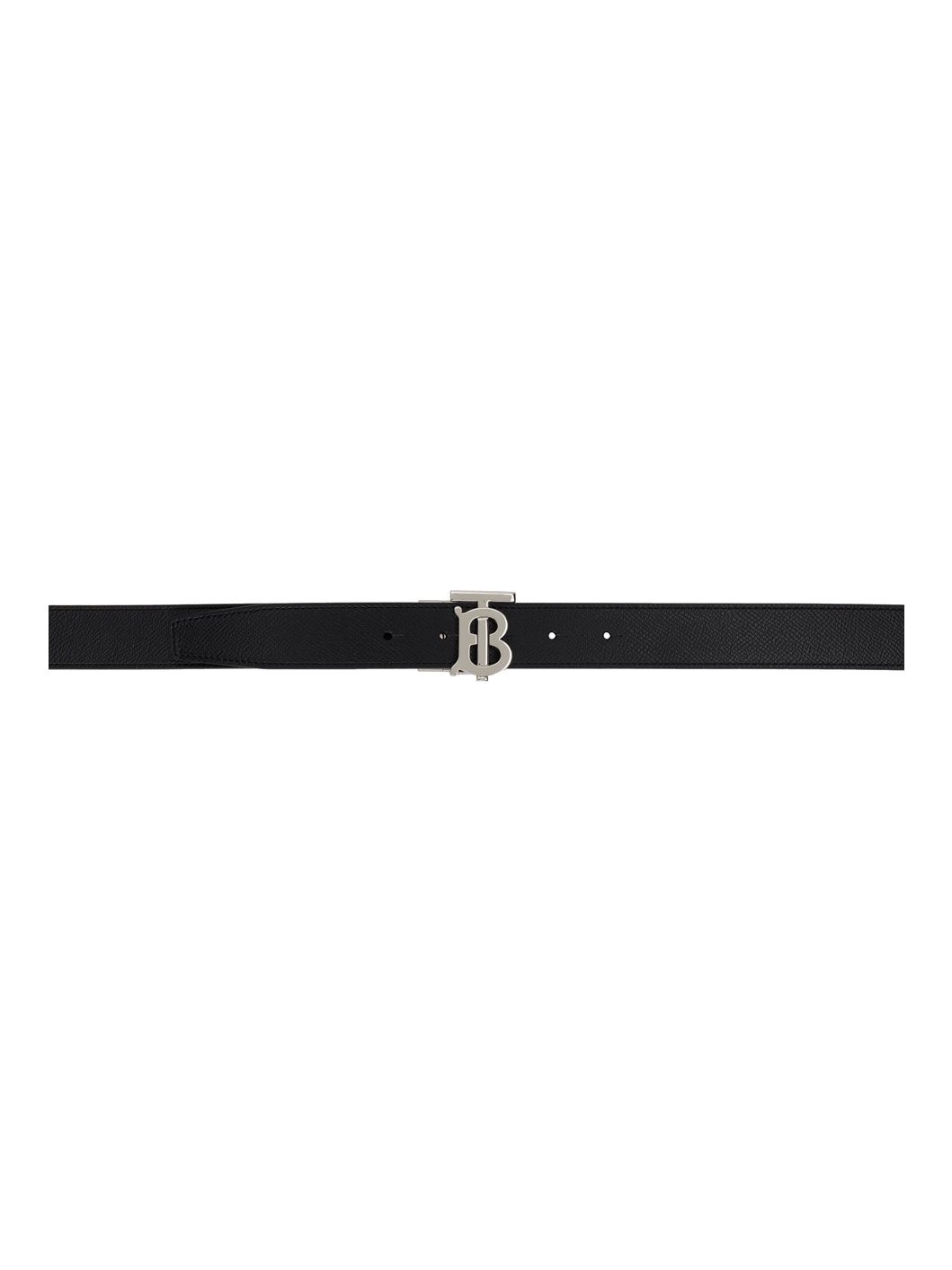 Black Leather Belt - 1