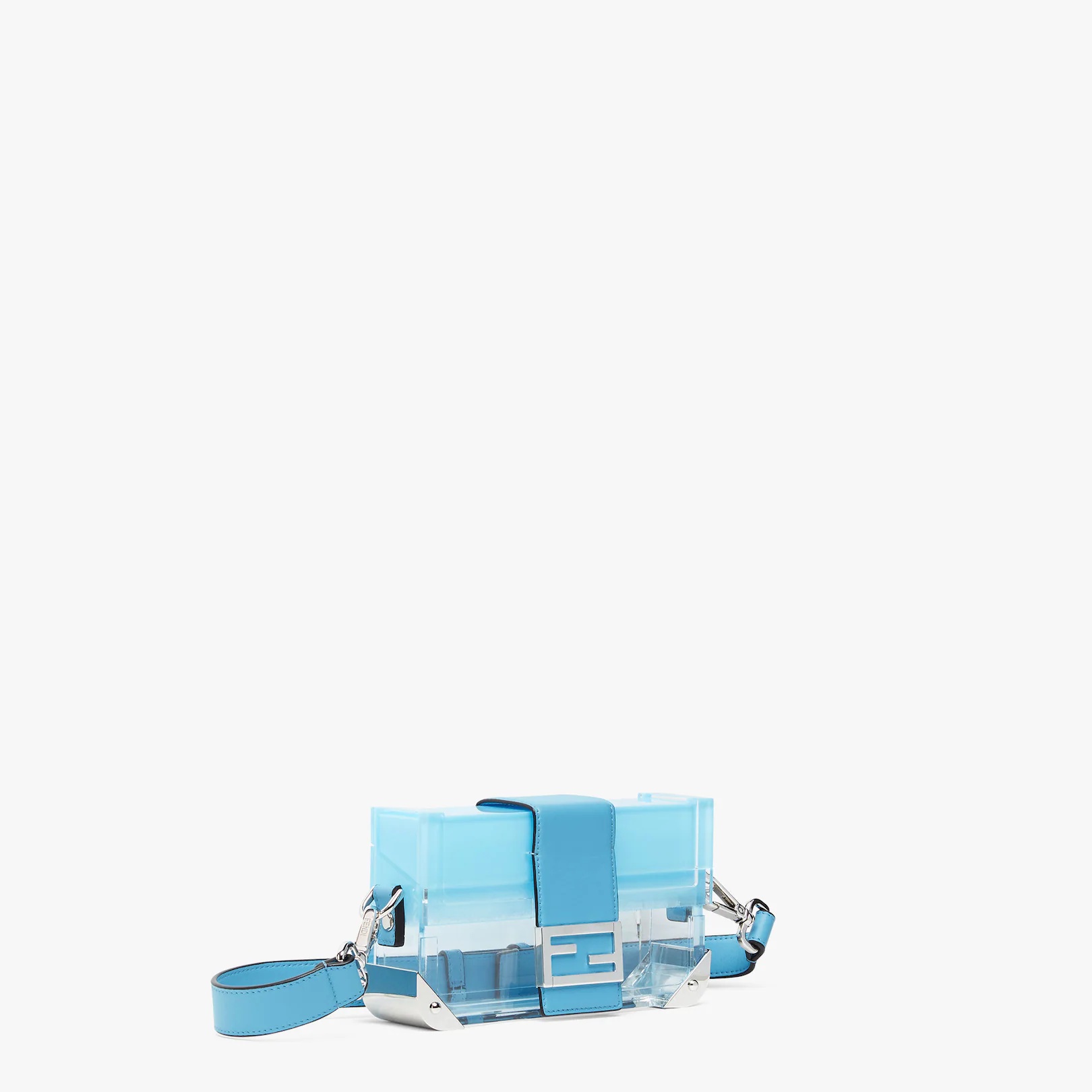 Light blue and transparent plexiglass bag - 2