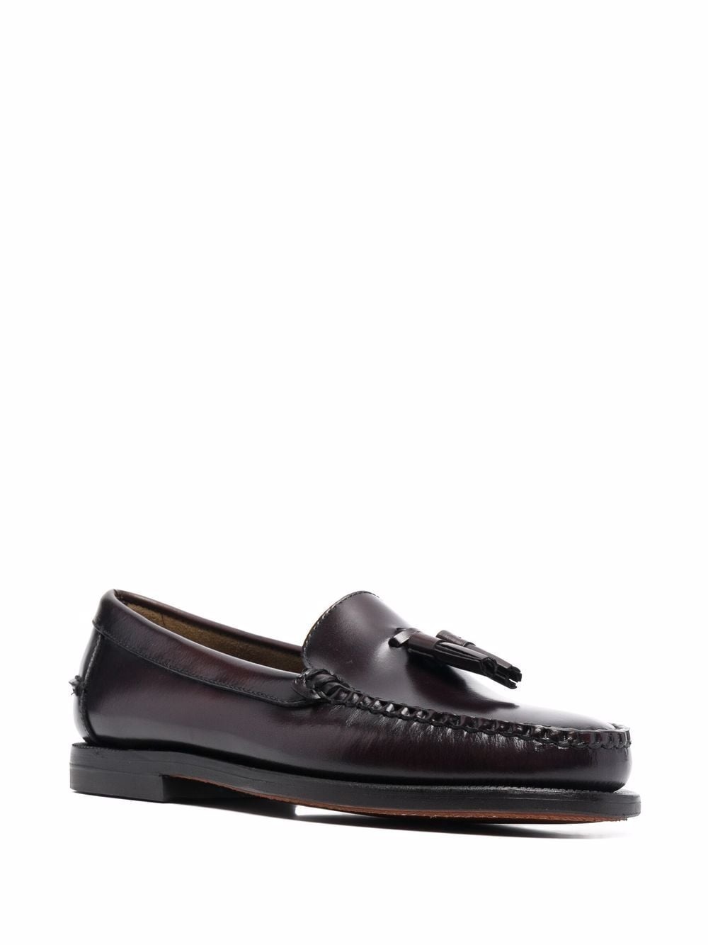 tassel-detail leather penny loafers - 2