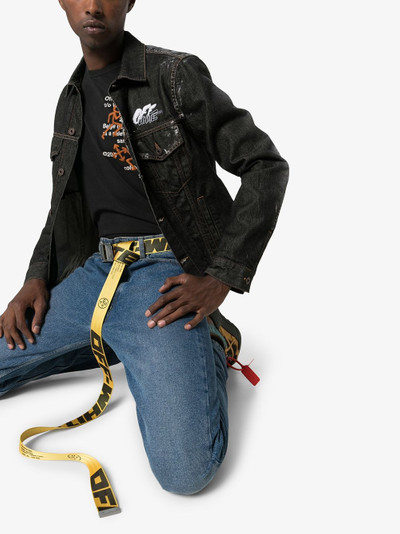 Off-White logo Industrial belt outlook