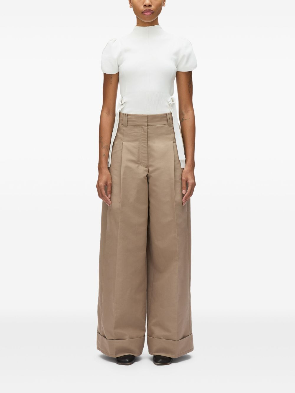 wide-leg trousers - 2