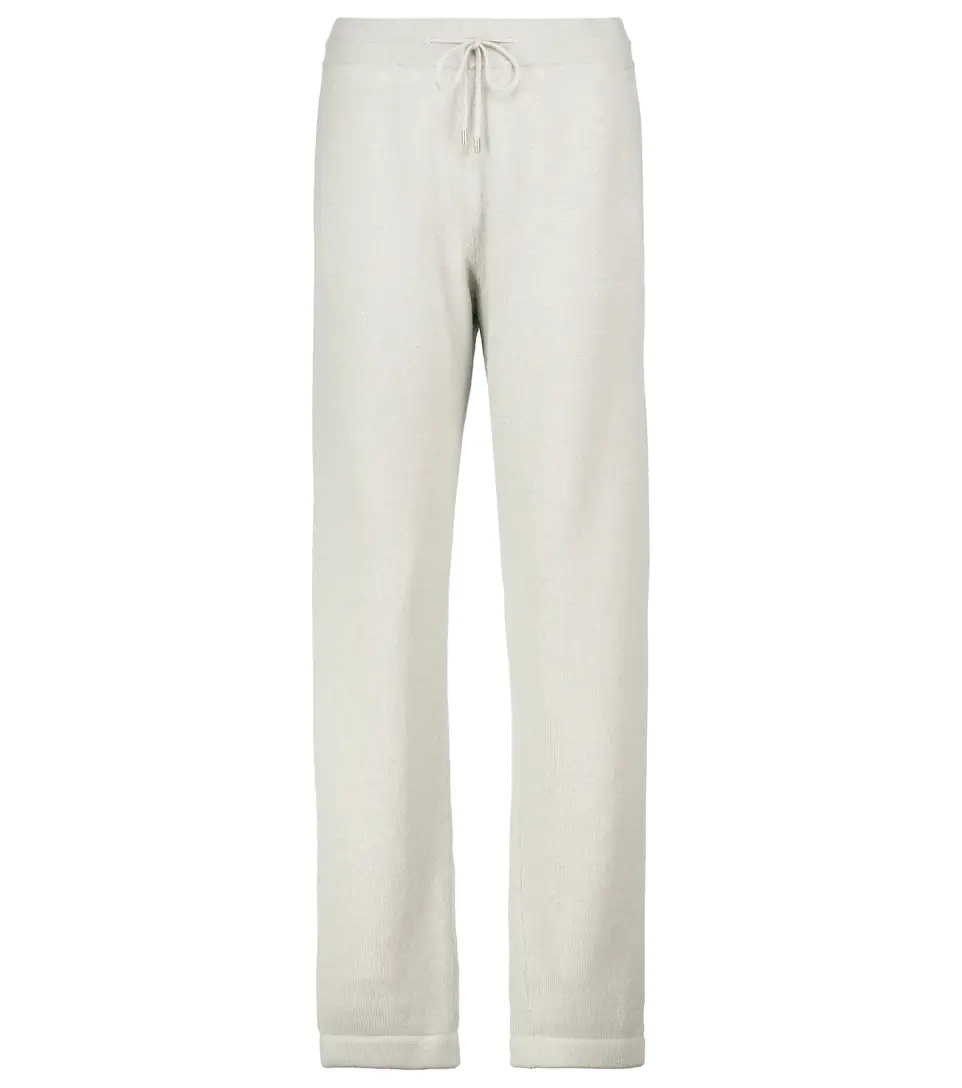 Stella Alpina cashmere and silk sweatpants - 1