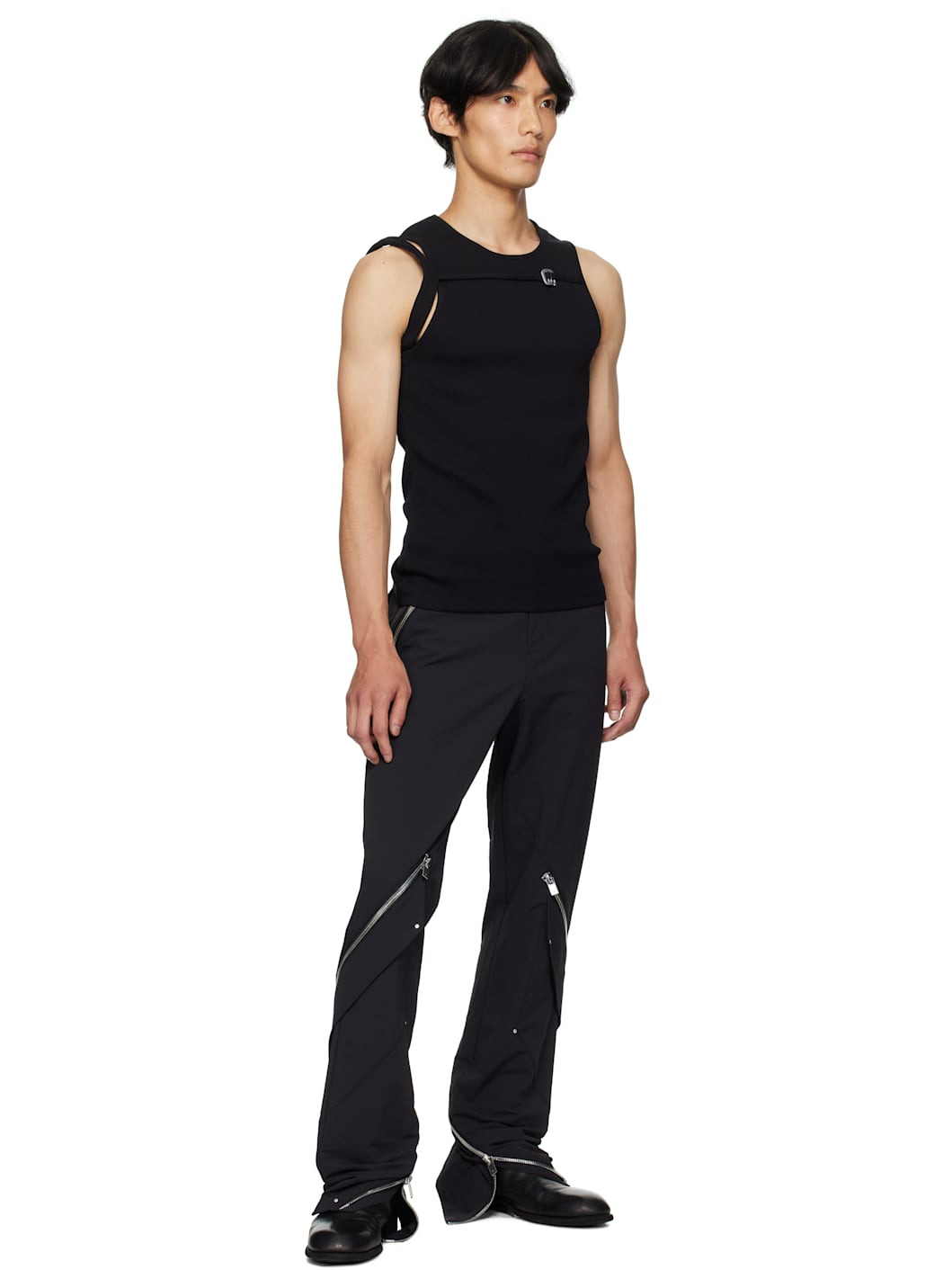 Black Gregaria Tank Top - 4