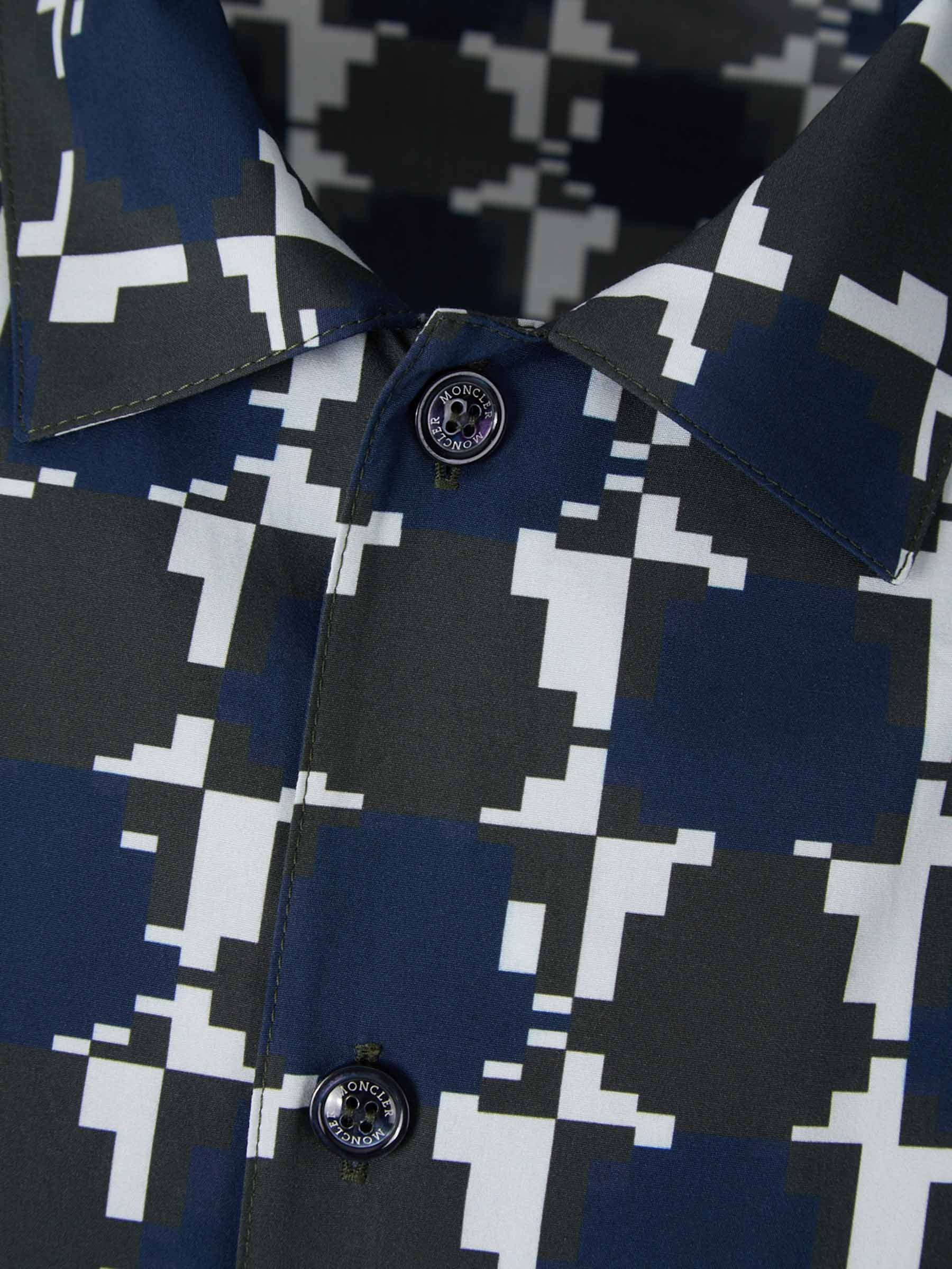 GEOMETRIC MOTIF SHIRT - 3