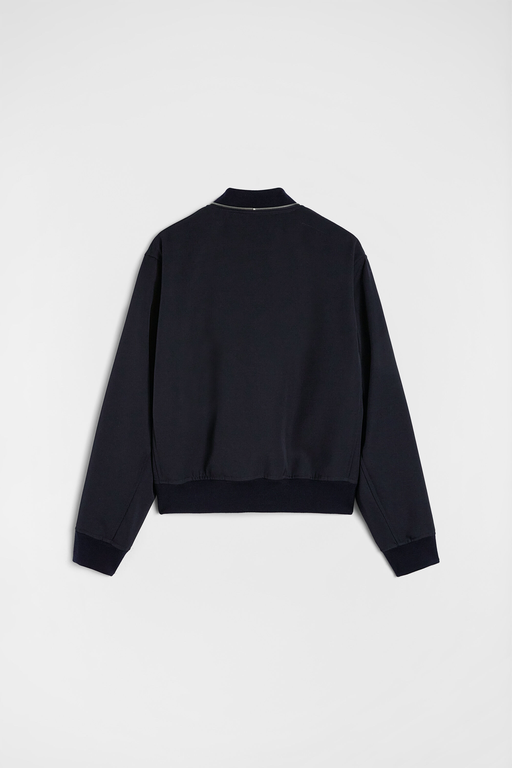 Wool Gabardine Bomber Jacket - 5
