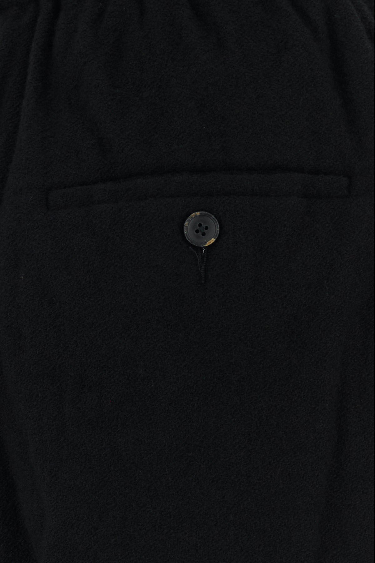 Black wool blend bermuda shorts - 3