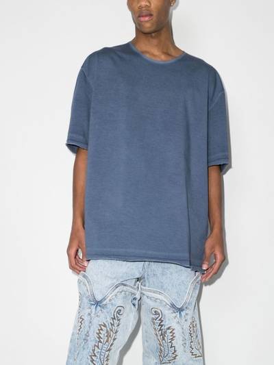 Maison Margiela raw-edge oversized T-shirt outlook