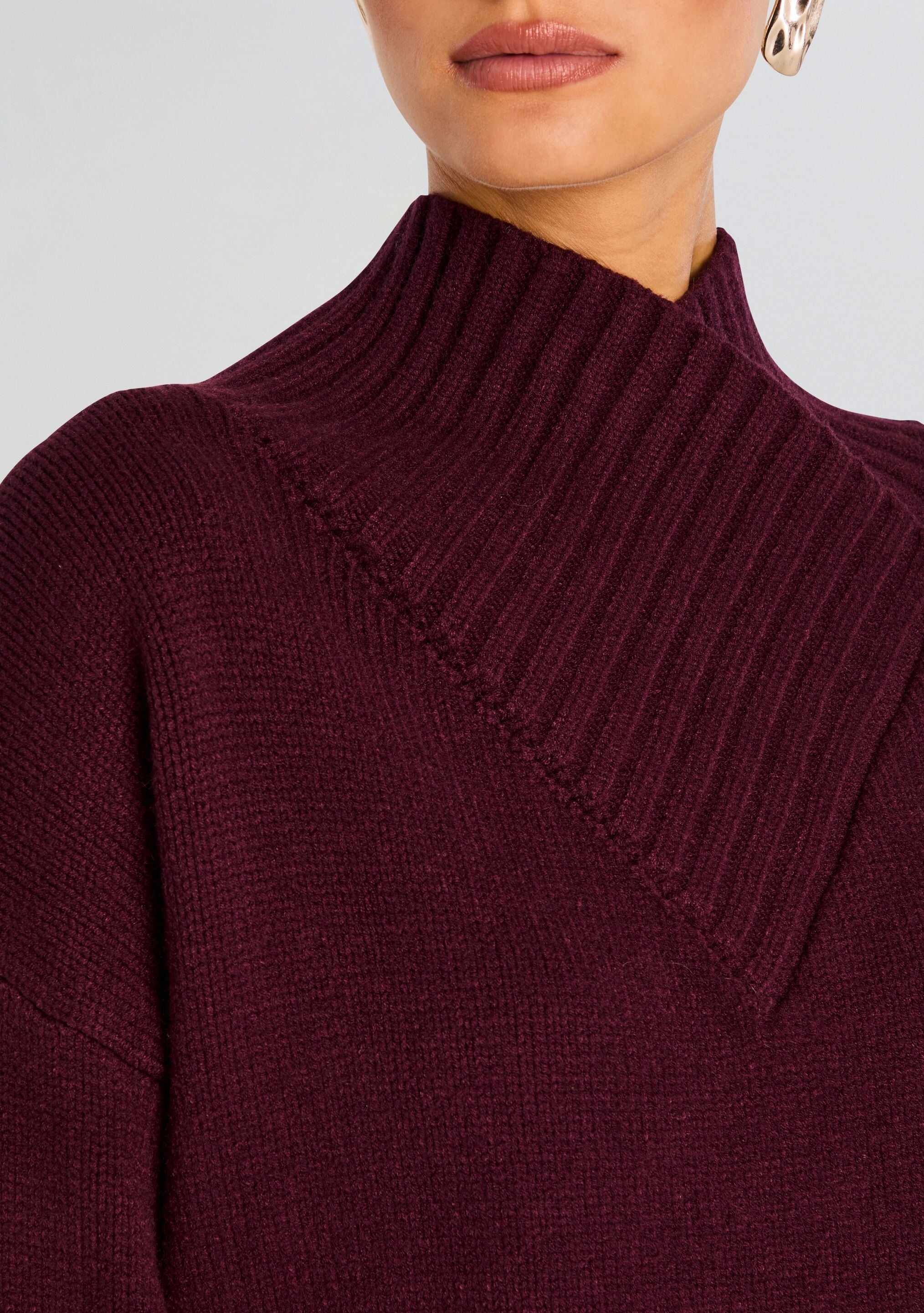 DESSA CHUNKY KNIT SWEATER DRESS - 2