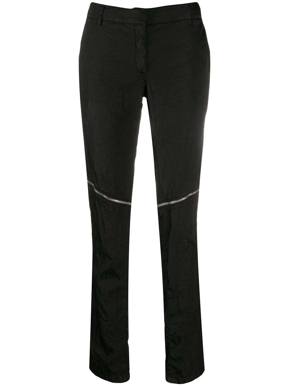 front zipped skinny trousers - 1