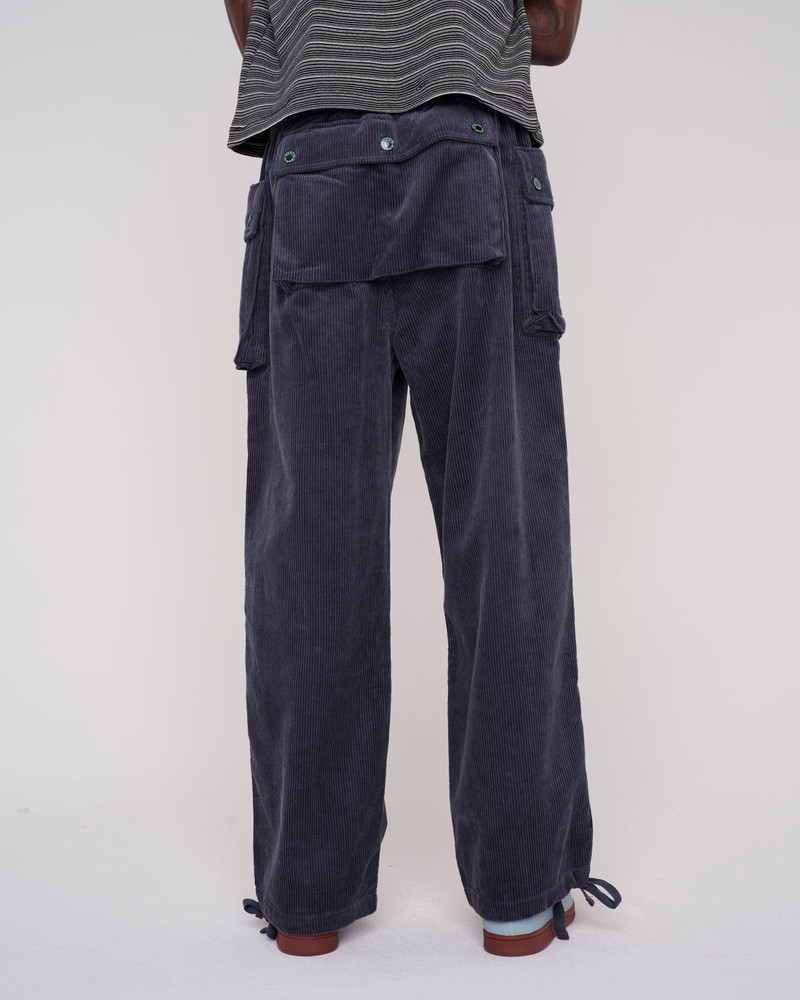 BRAIN DEAD Cord P44 Jungle Pant - Grey Blue outlook