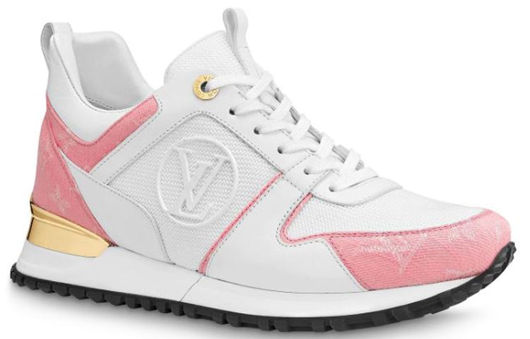 (WMNS) LOUIS VUITTON LV Run Away Sports Shoes Pink/White 1A682B - 2