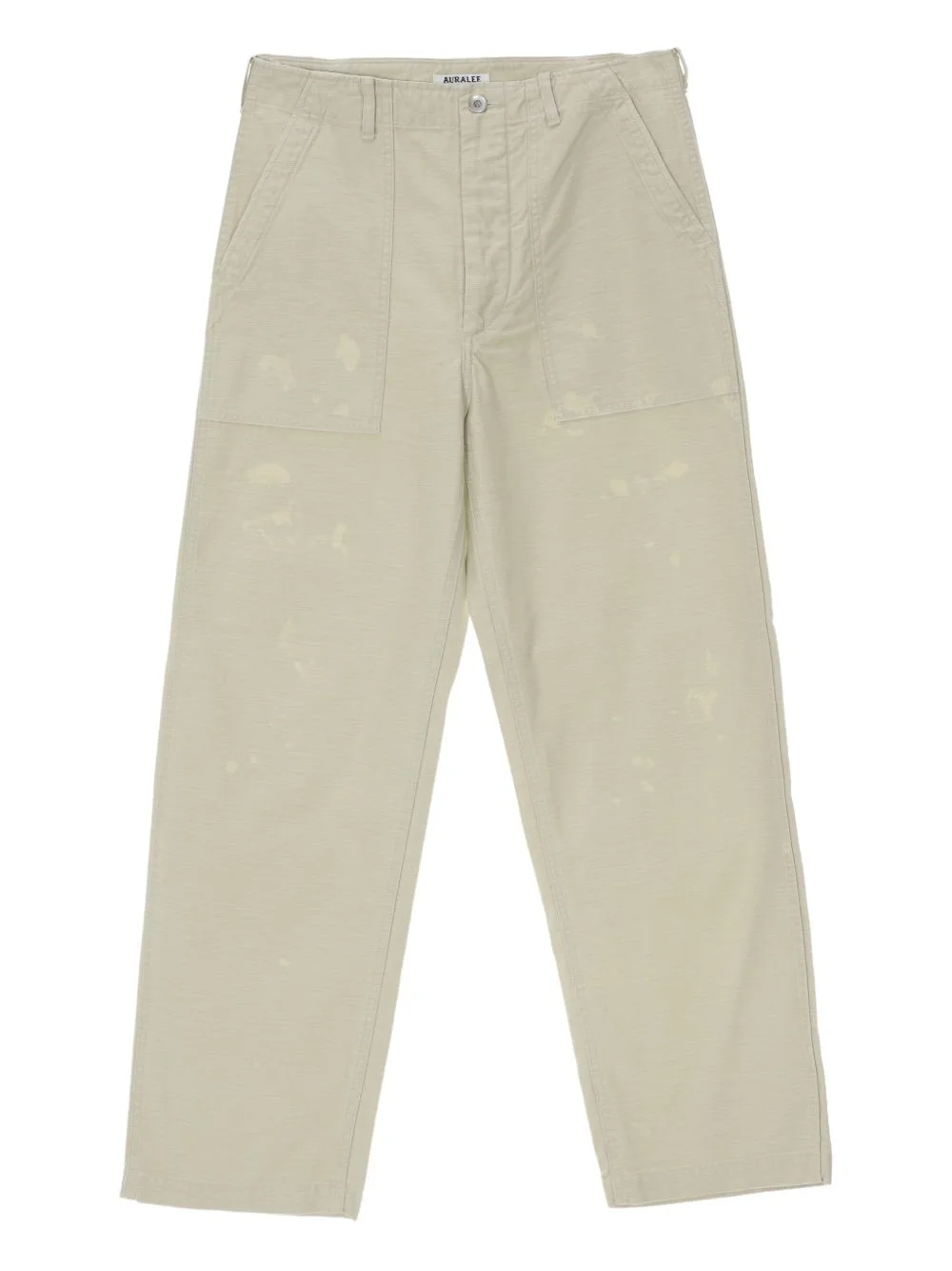 washed baggy baker trousers - 1