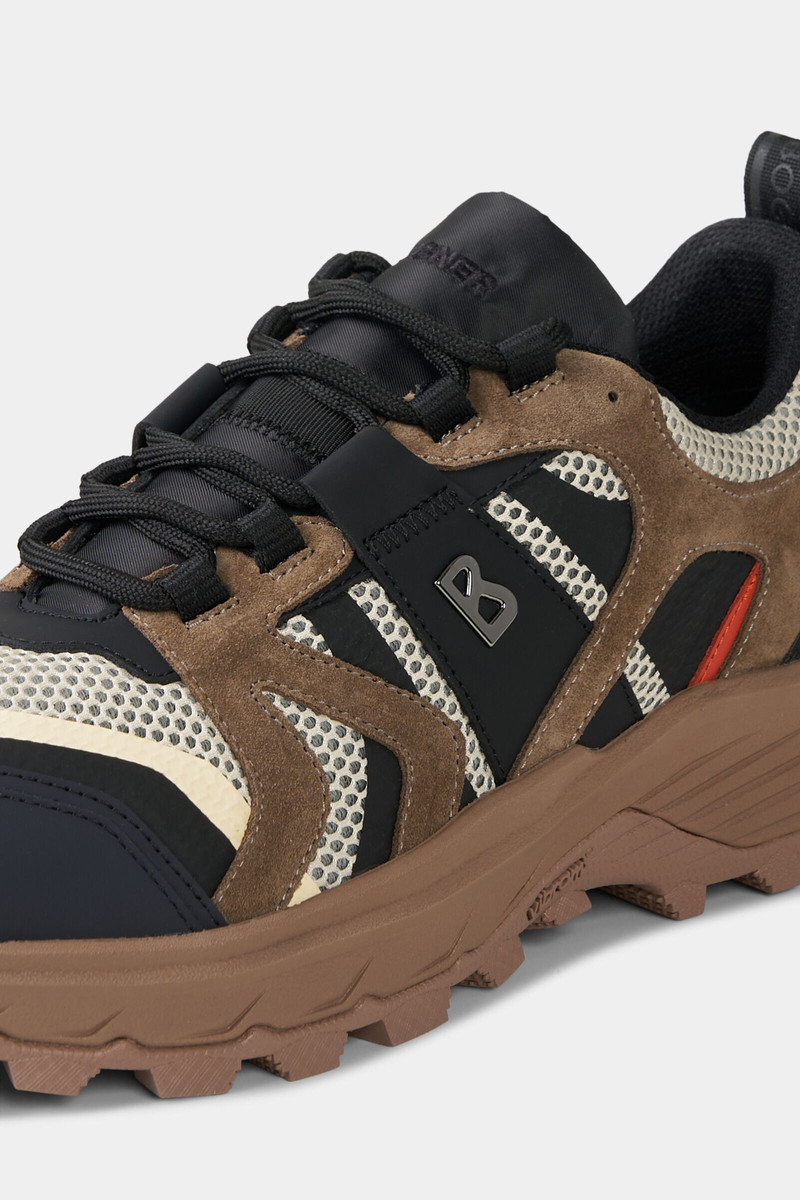 Cortina sneaker in Brown/black/off-white 7