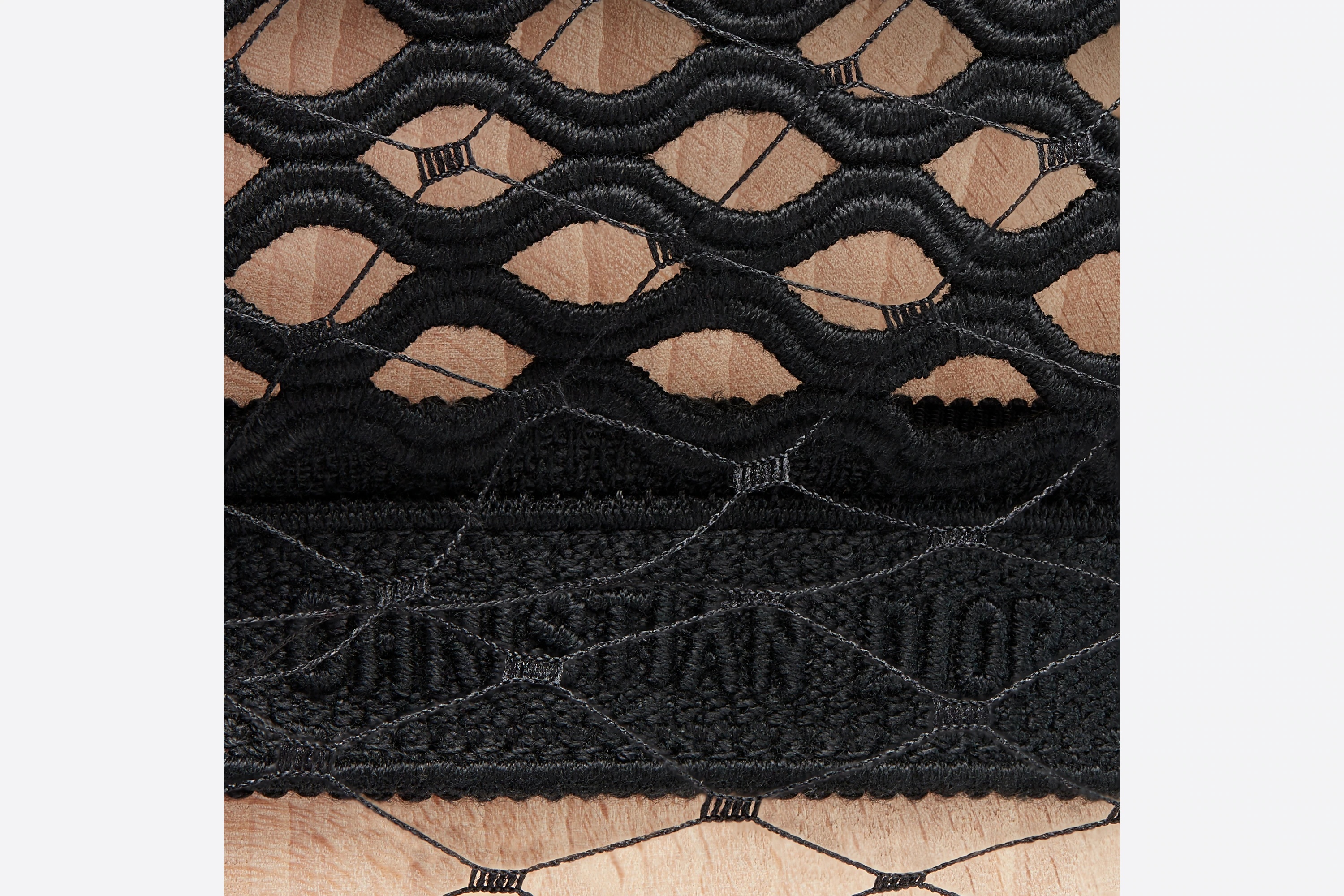 Dior Mesh Beret with Veil - 4