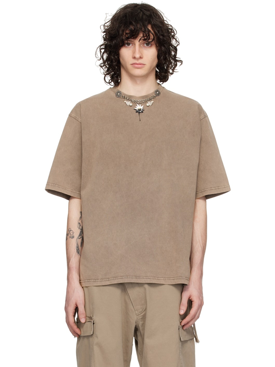 Brown Charm T-Shirt - 1