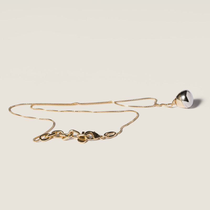 Miu Miu Metal necklace outlook