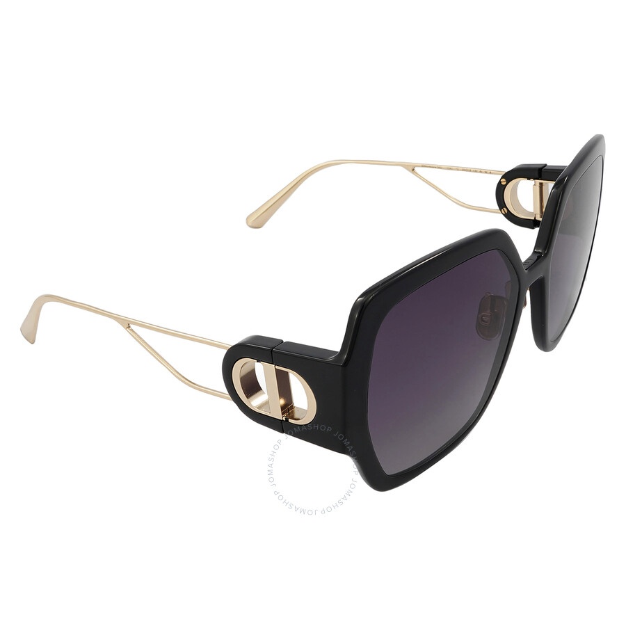 Dior 30MONTAIGNE S6U Smoke Gradient Oversized Ladies Sunglasses CD40083U 01B 58 - 3