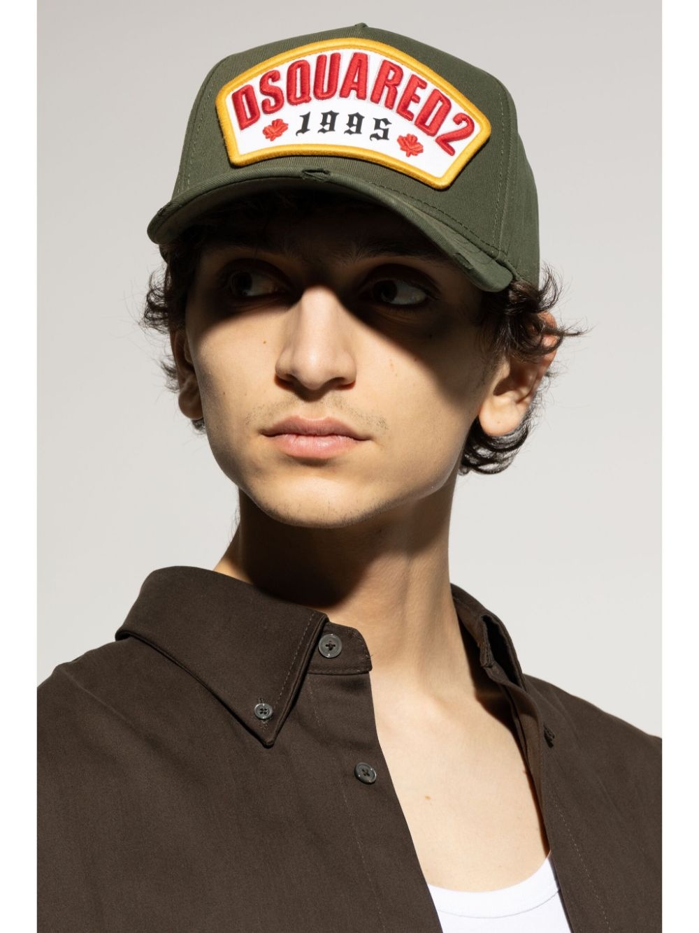 logo-appliquÃ© cotton baseball cap - 2