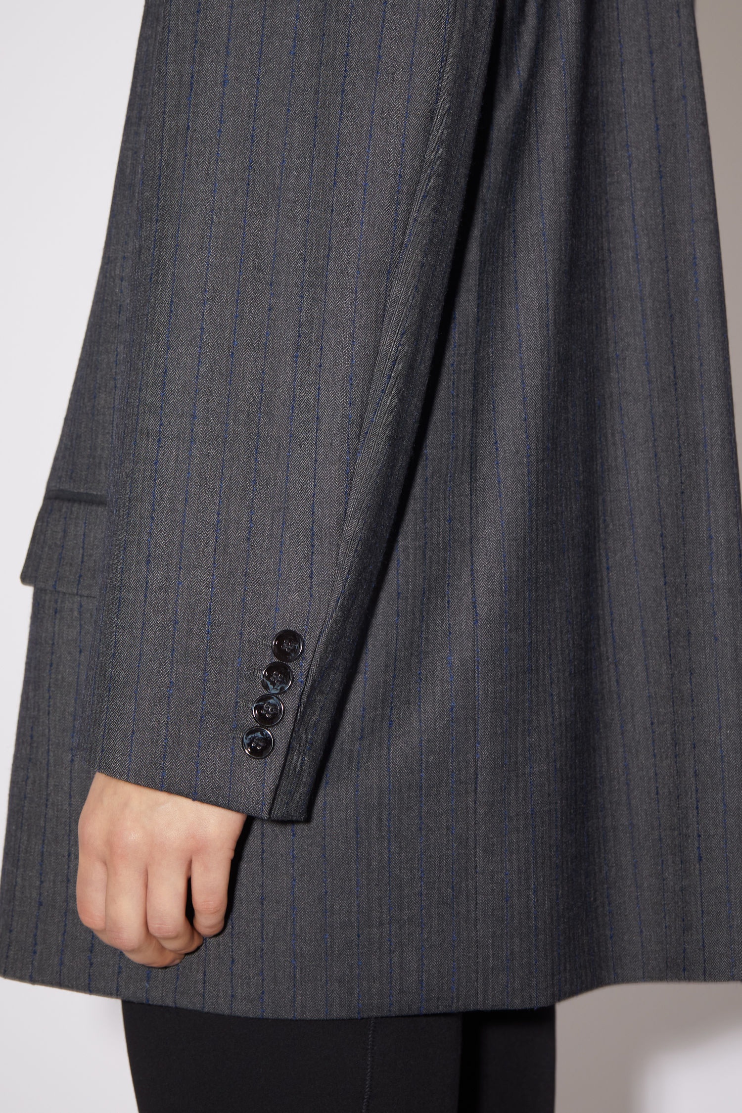 Tailored suit jacket - Charcoal Grey - 6