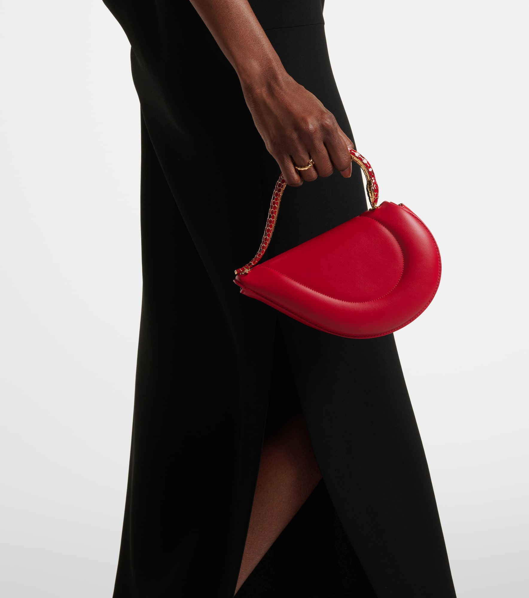 Serpenti Cuore 1968 leather shoulder bag - 5