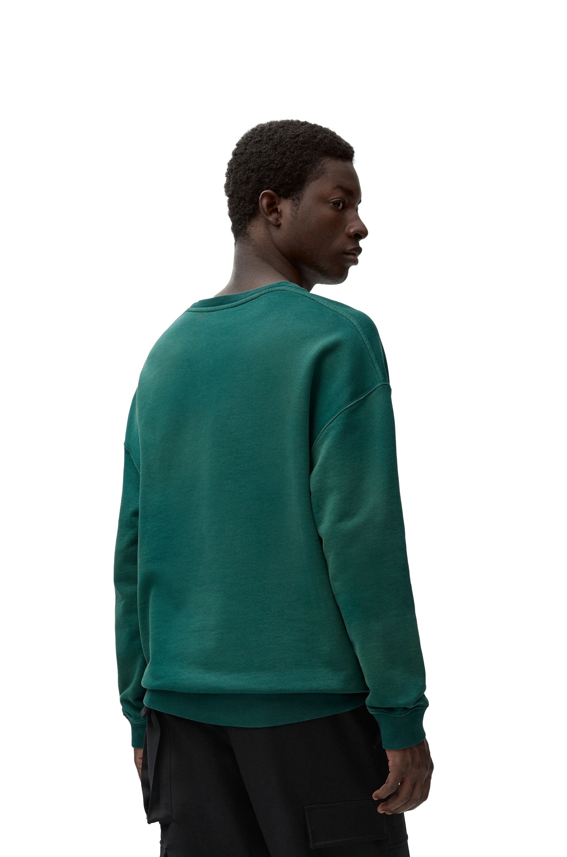 Regular fit sweatshirt in cotton - 4