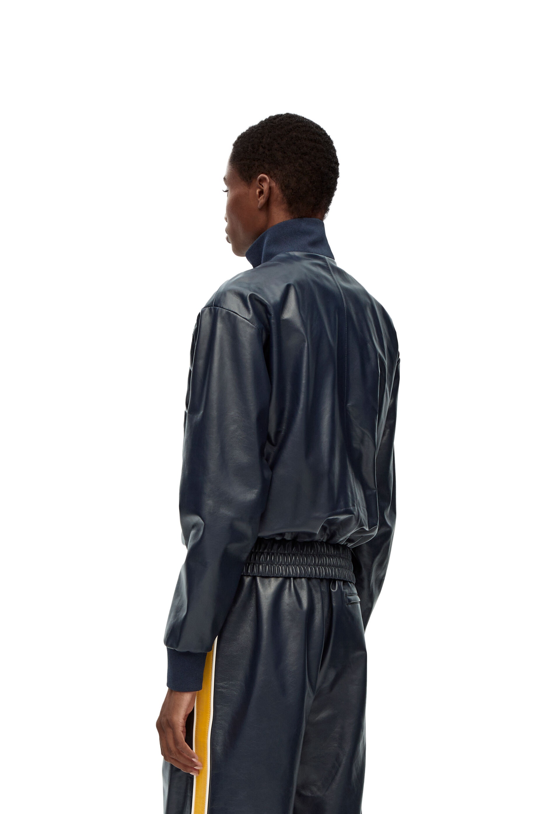Tracksuit jacket in nappa - 4