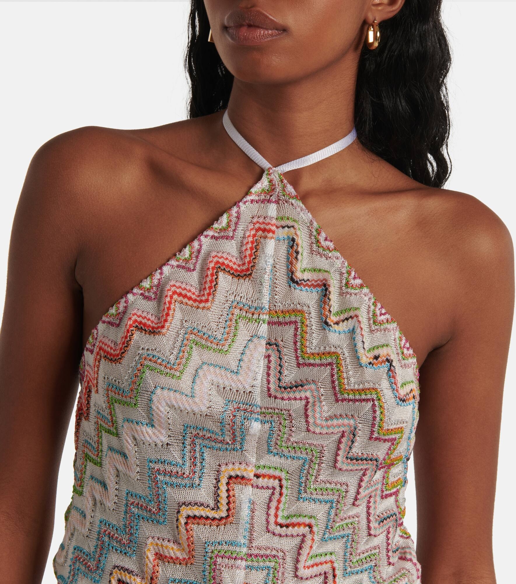 Zigzag crochet romper - 4