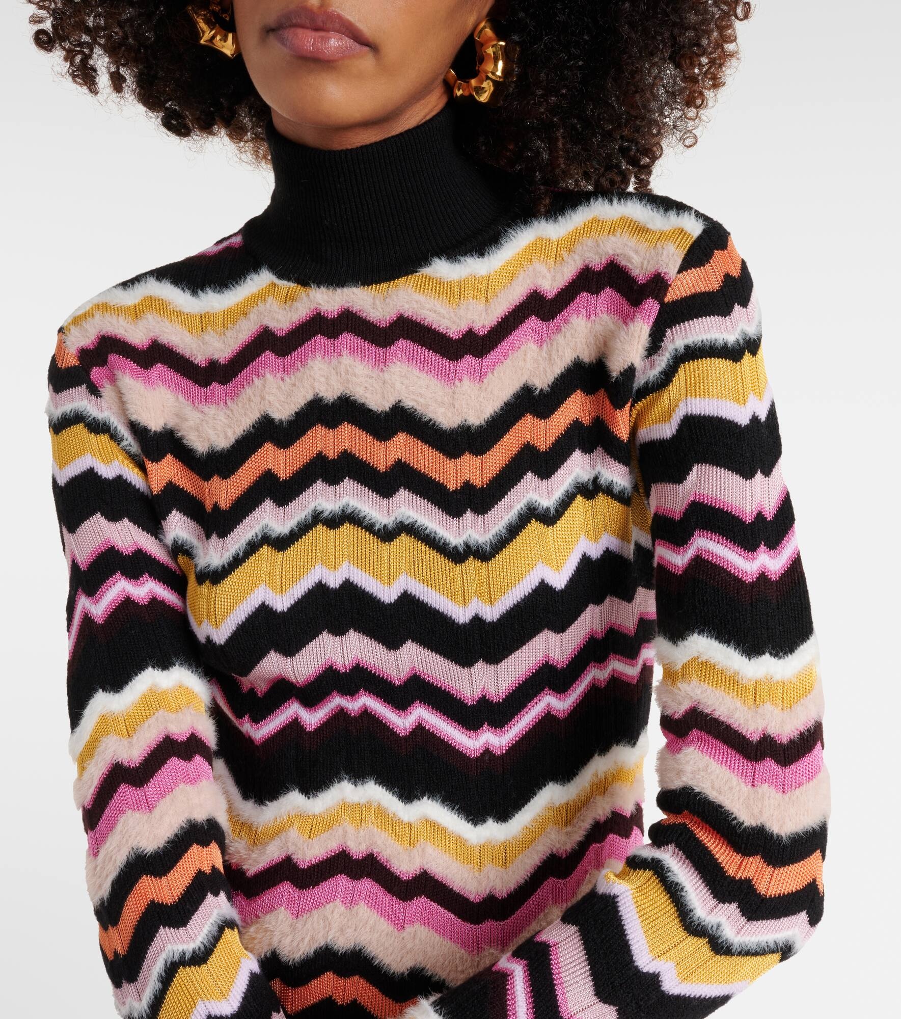 Zig Zag sweater dress - 4