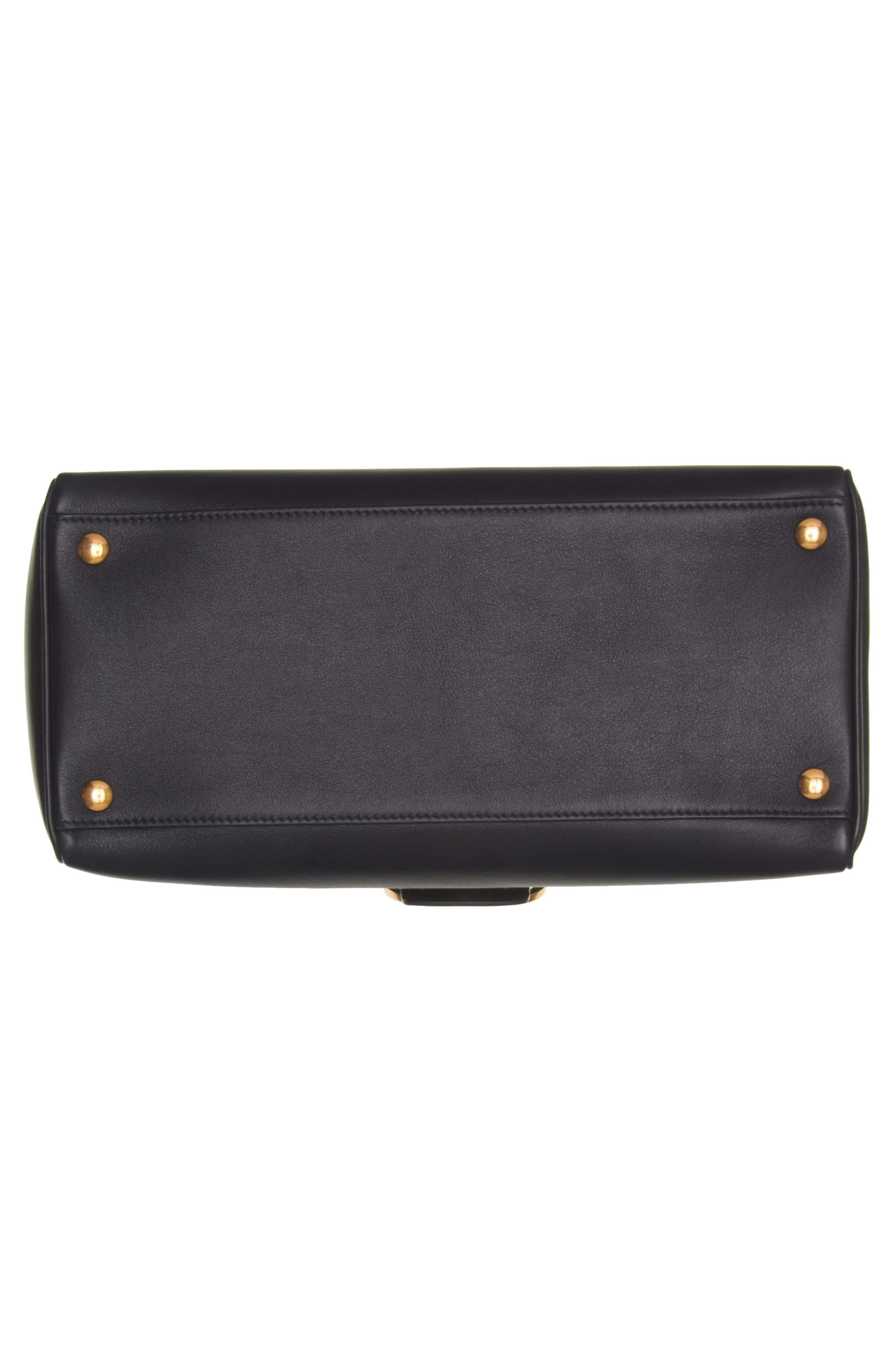 Valentino Garavani Large 9TO5 Leather Top Handle Bag in Nero at Nordstrom - 7