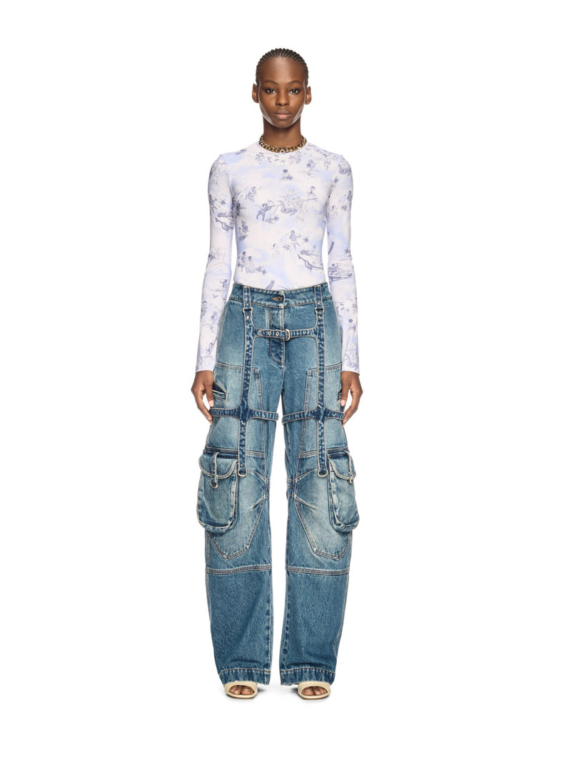 Off-White White Fresco Long-sleeved Top outlook