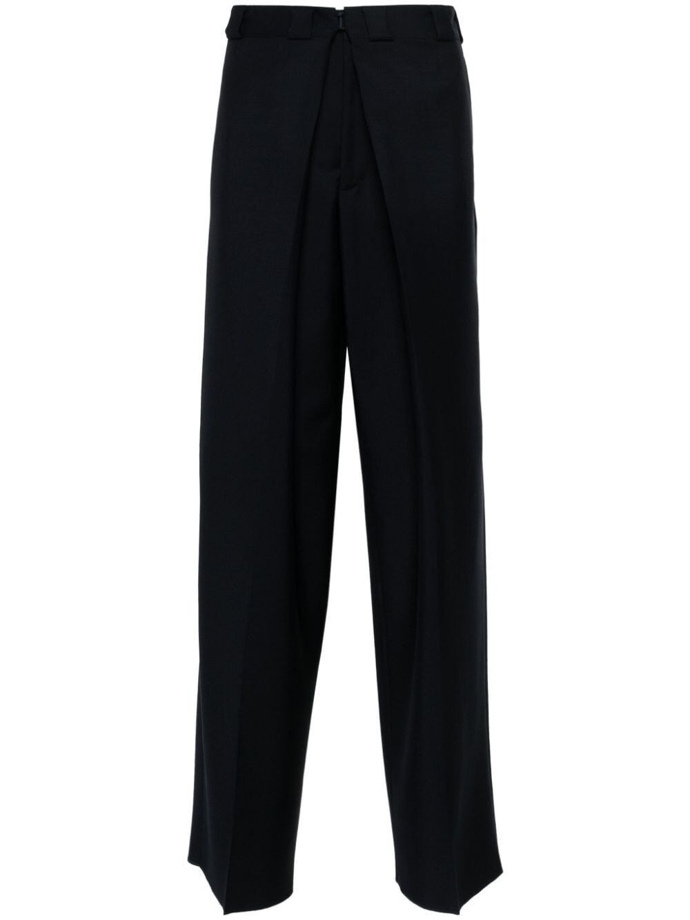 Pleated Extra Large Chino Pants - 1