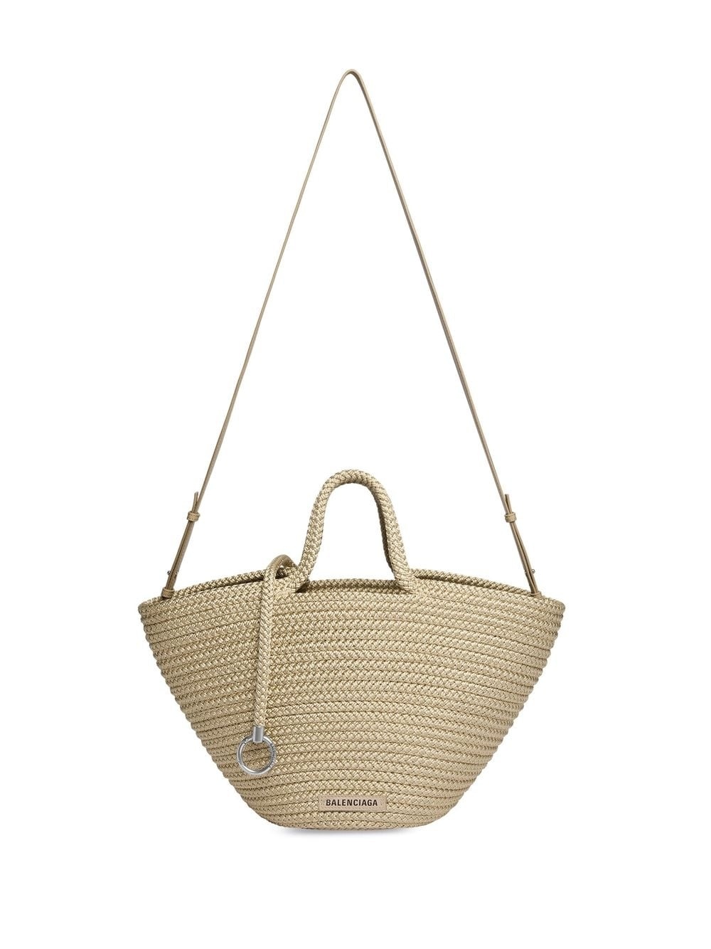 medium Ibiza basket tote bag - 5