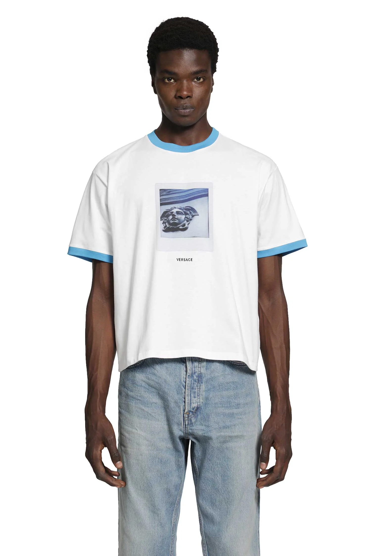 Printed Cotton Jersey Regular T-shirt - 1