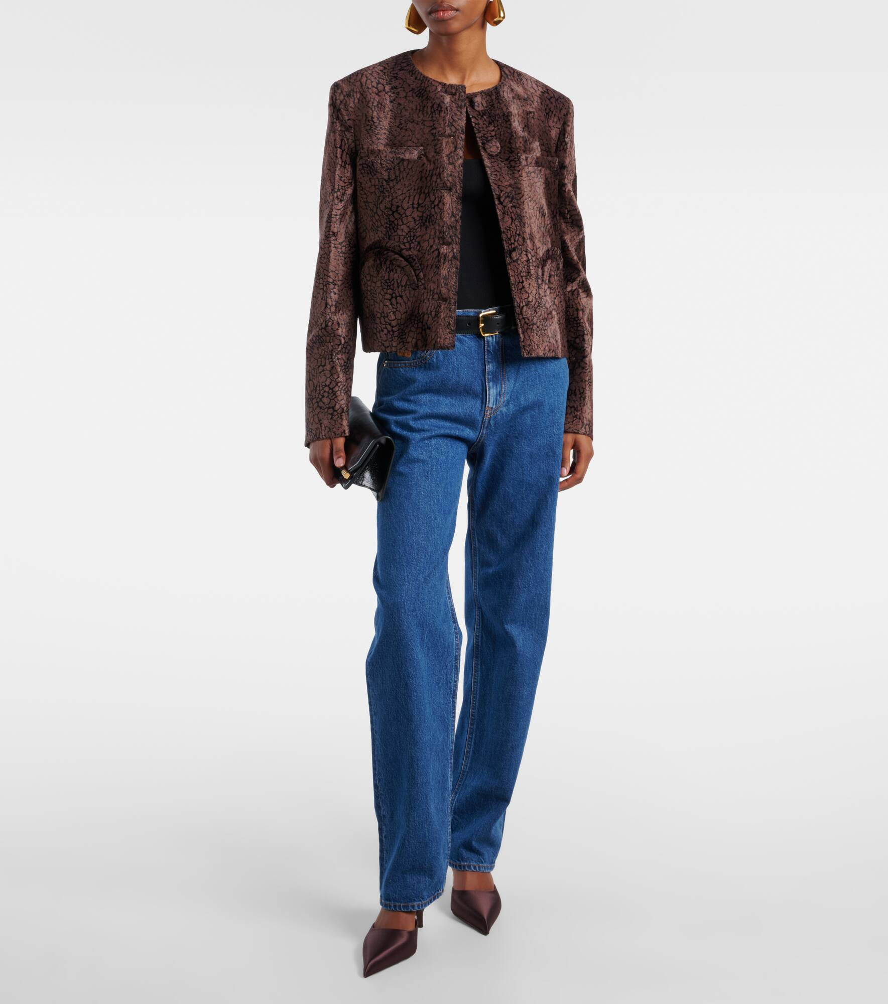 Shamo Bolero velvet jacket - 2