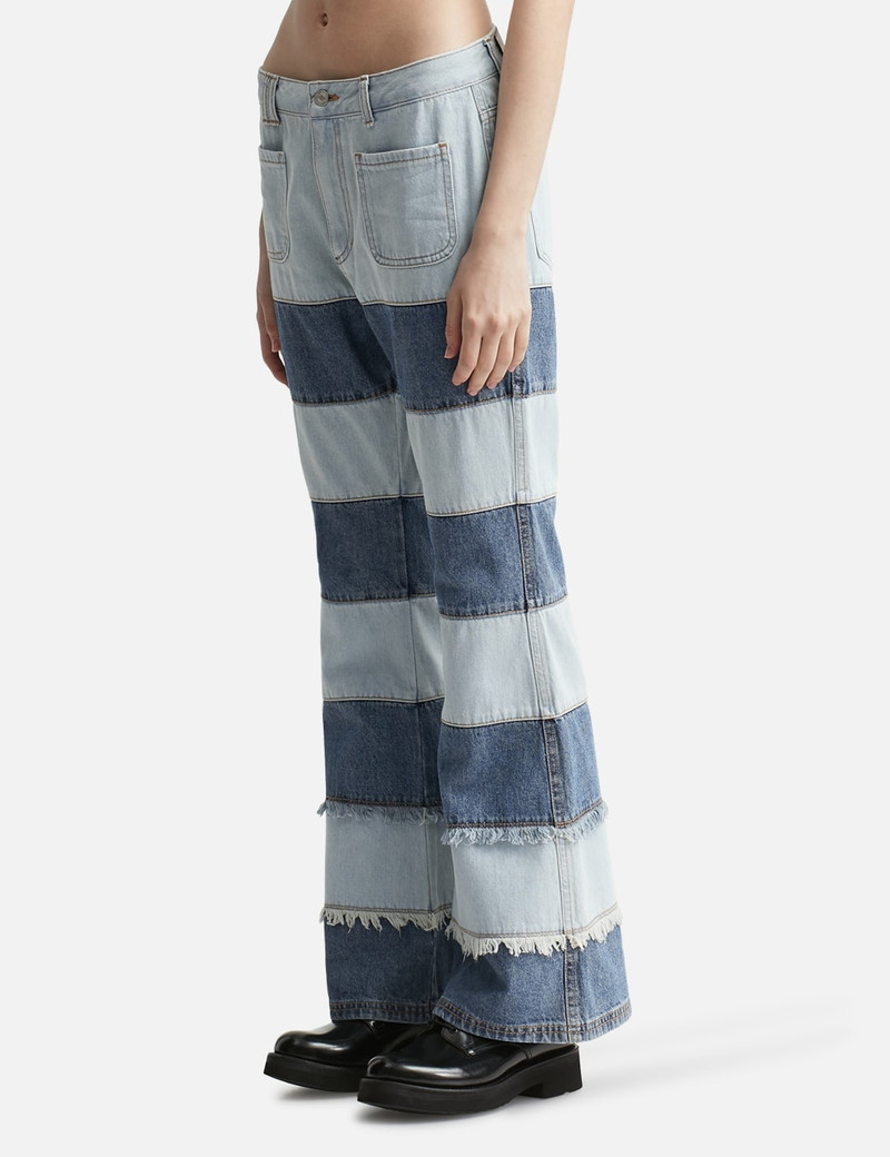 Andersson Bell MAHINA BLOCKING PATCHWORK JEANS outlook