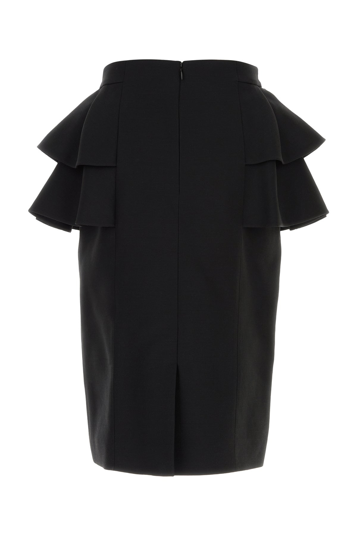Black crepe skirt - 2