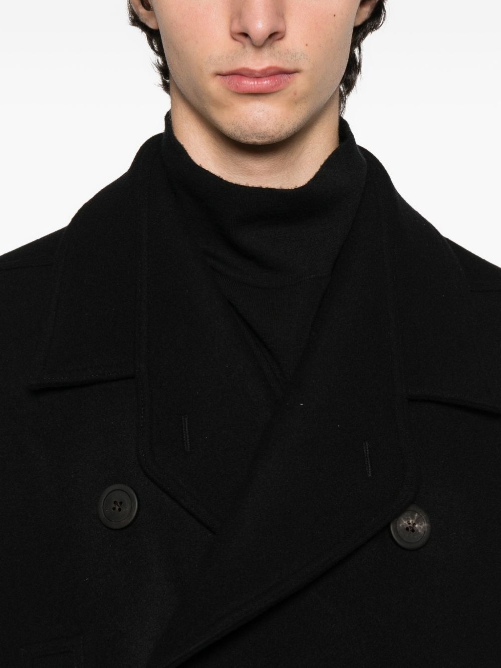 double-breasted coat - 5