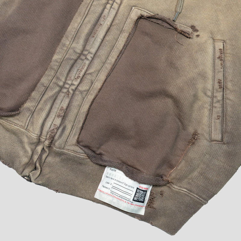 SUNFADED ZIP-UP HOODIE 3