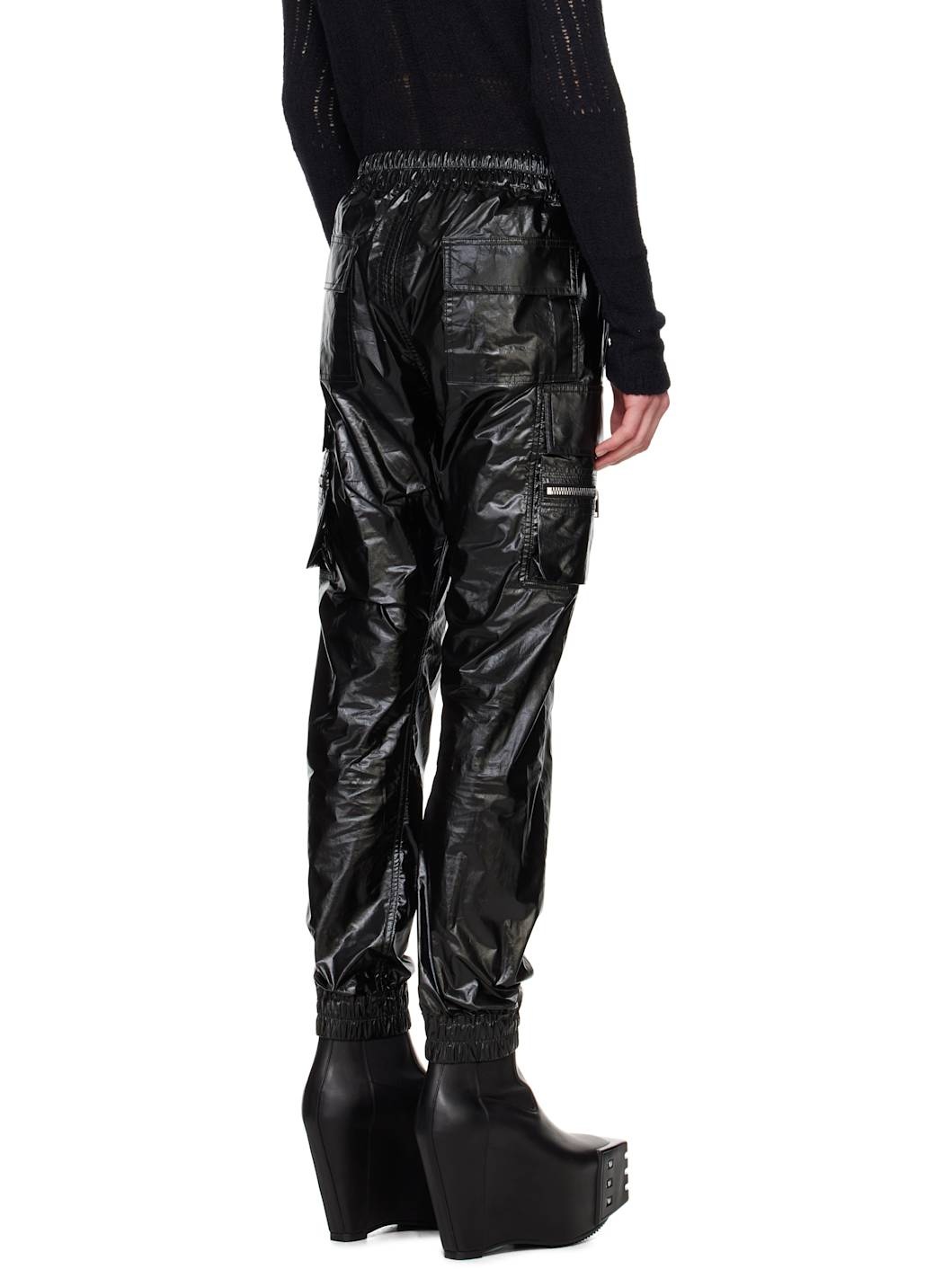 Black Hollywood Mastodon Cargo Pants - 3