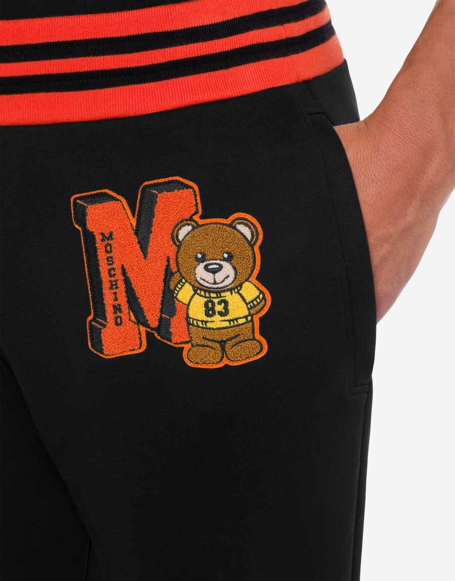 VARSITY TEDDY BEAR ORGANIC FLEECE JOGGING - 4