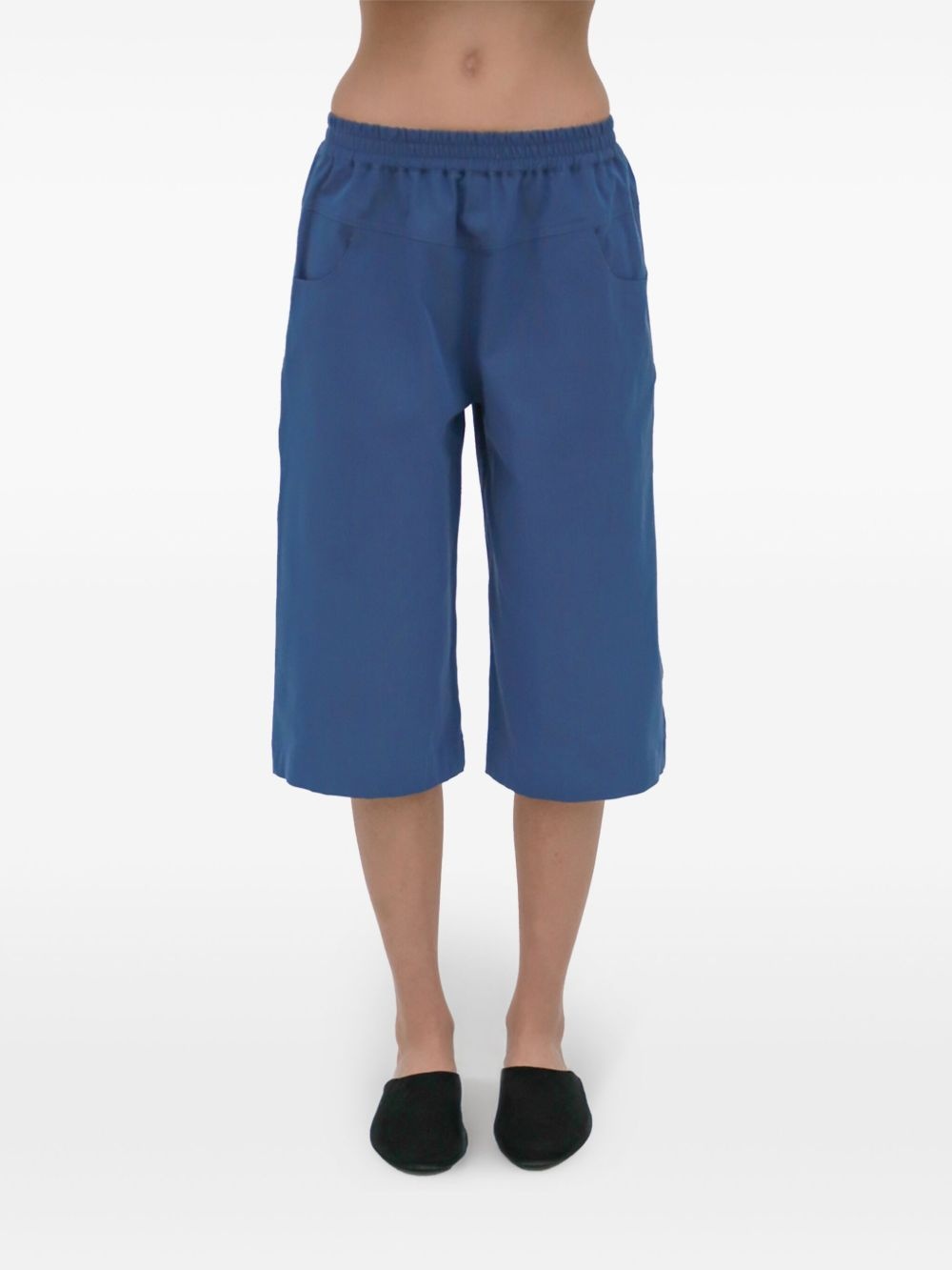 knee-length shorts - 6