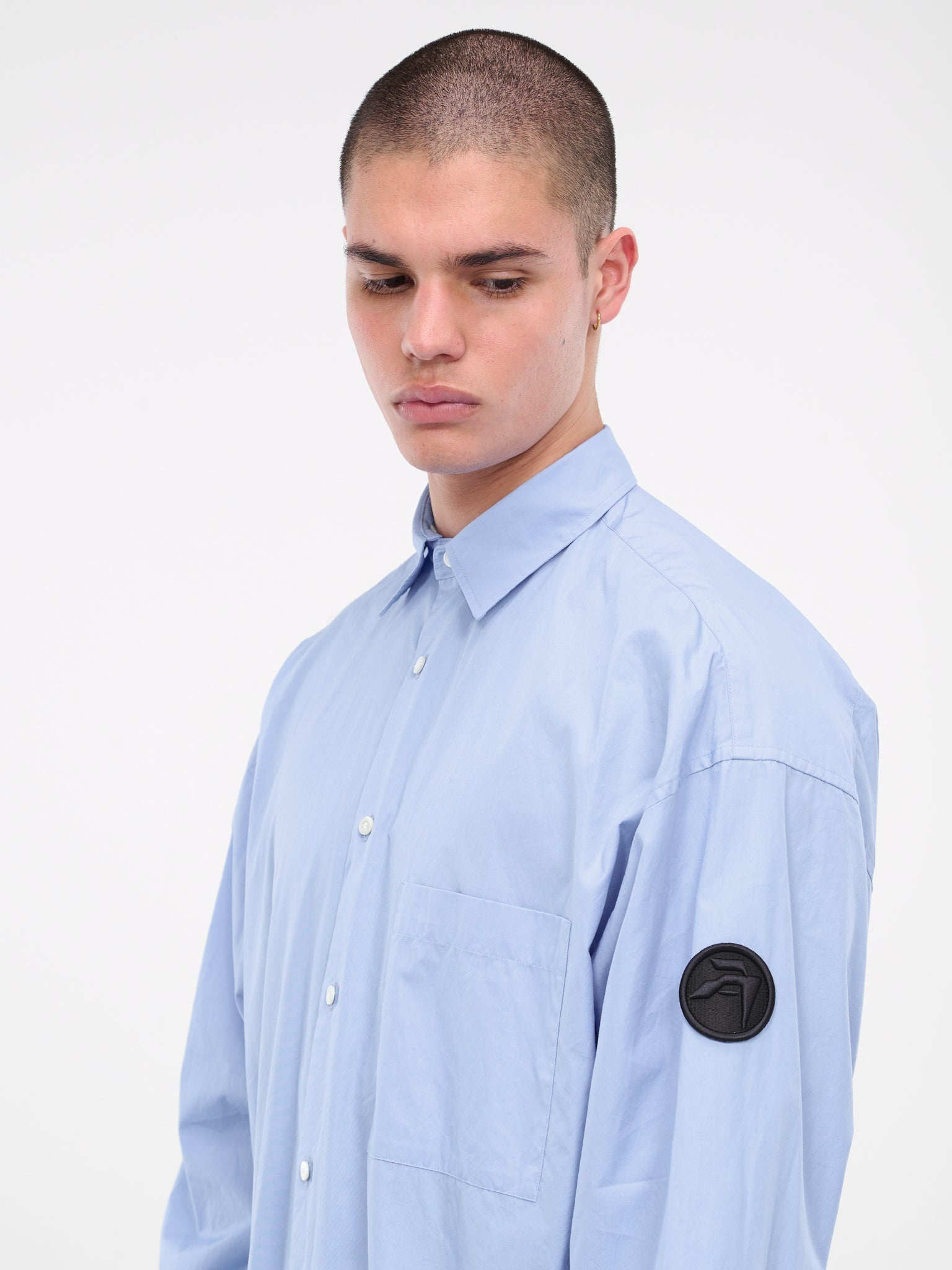 Logo Patch Shirt - 4
