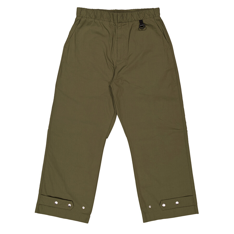 Moncler Green Technical Utility Pants, Size Medium - 5