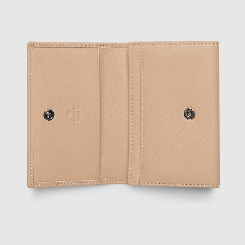 GUCCI GG Marmont card case wallet outlook