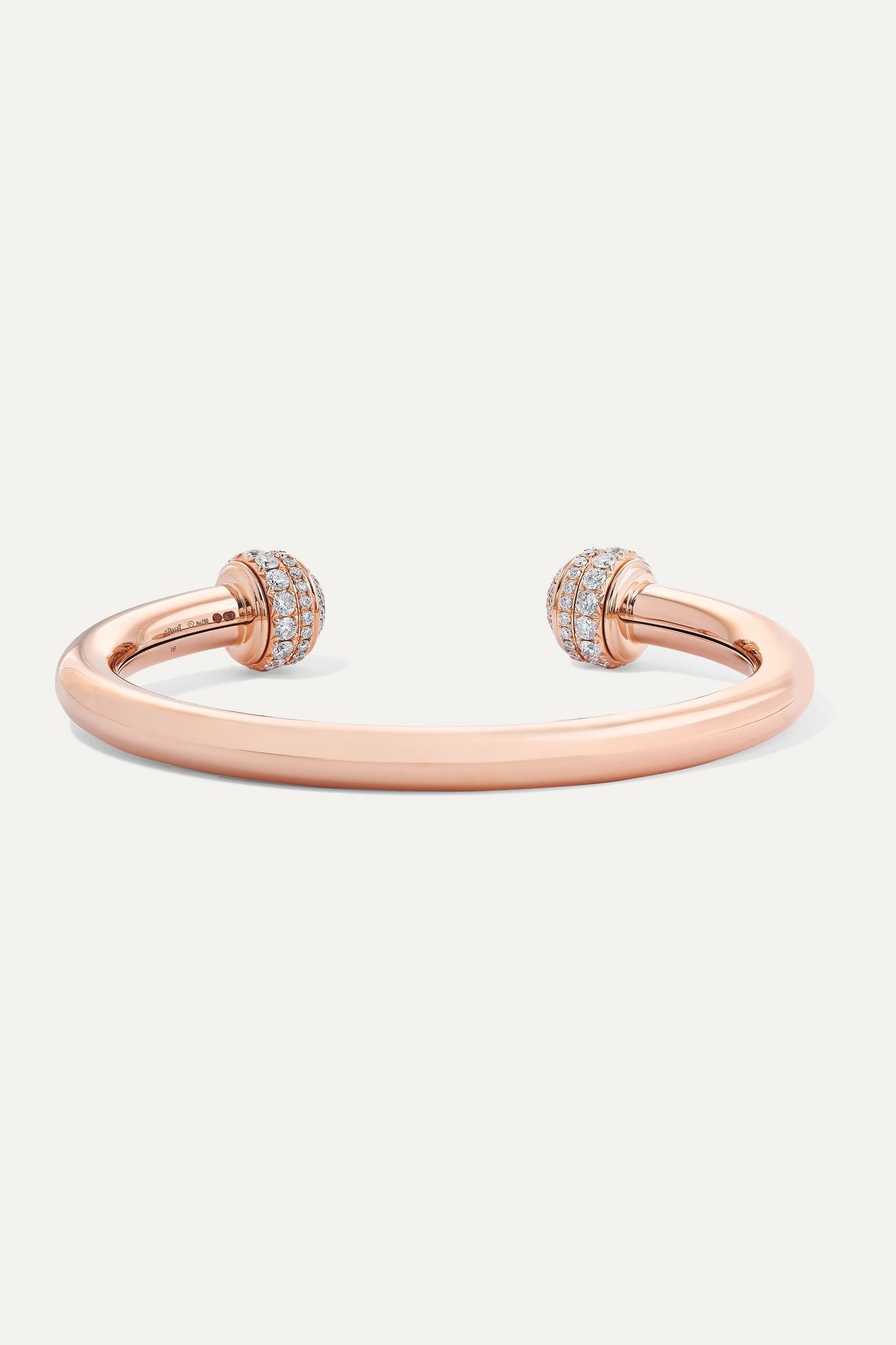 Possession 18-karat rose gold diamond cuff - 3