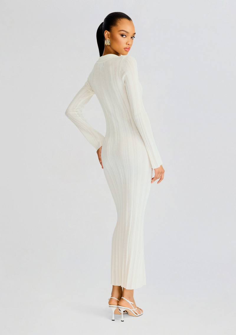 AZULA RIB KNIT MAXI DRESS 4