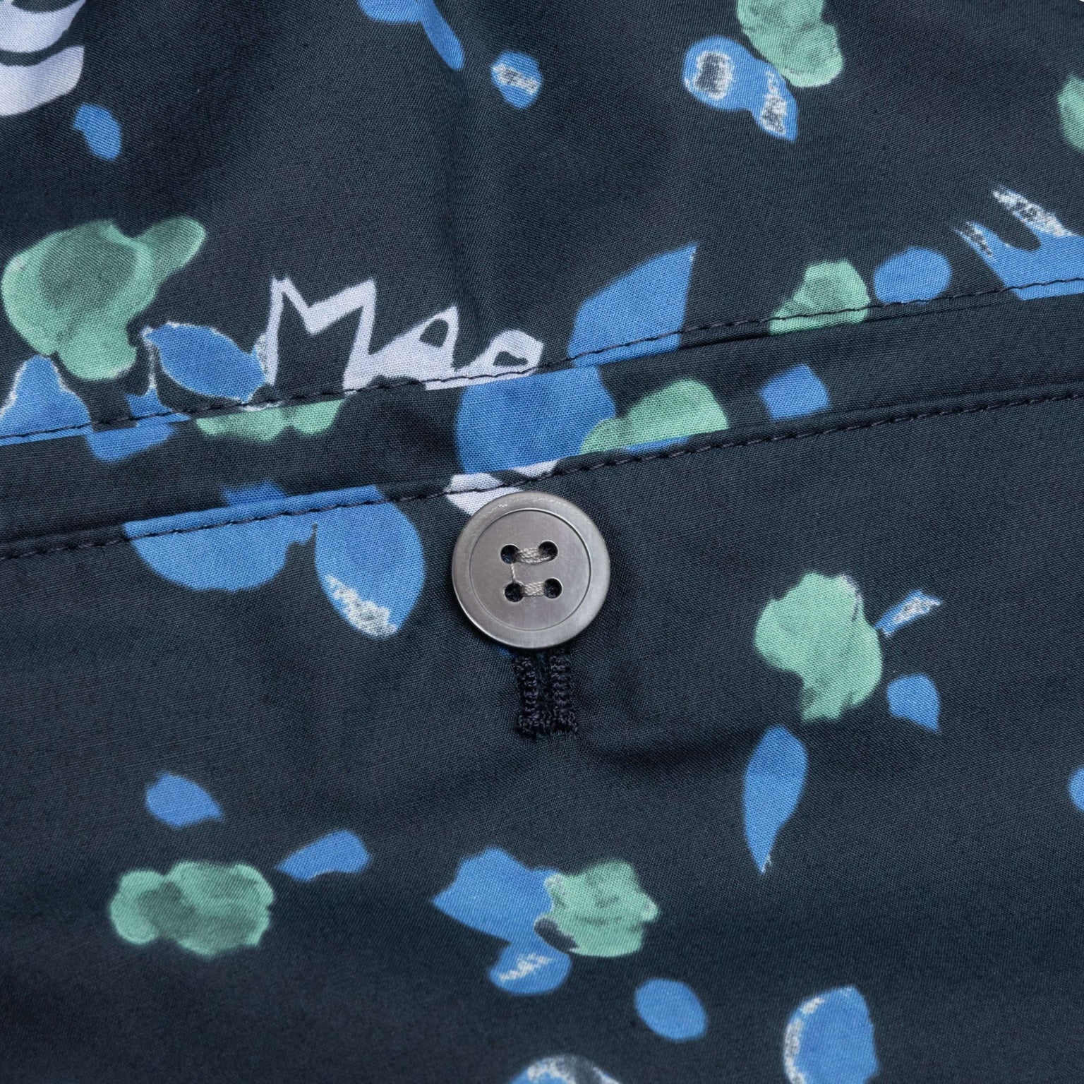 BLUE POPLIN SHORTS - INK - 5