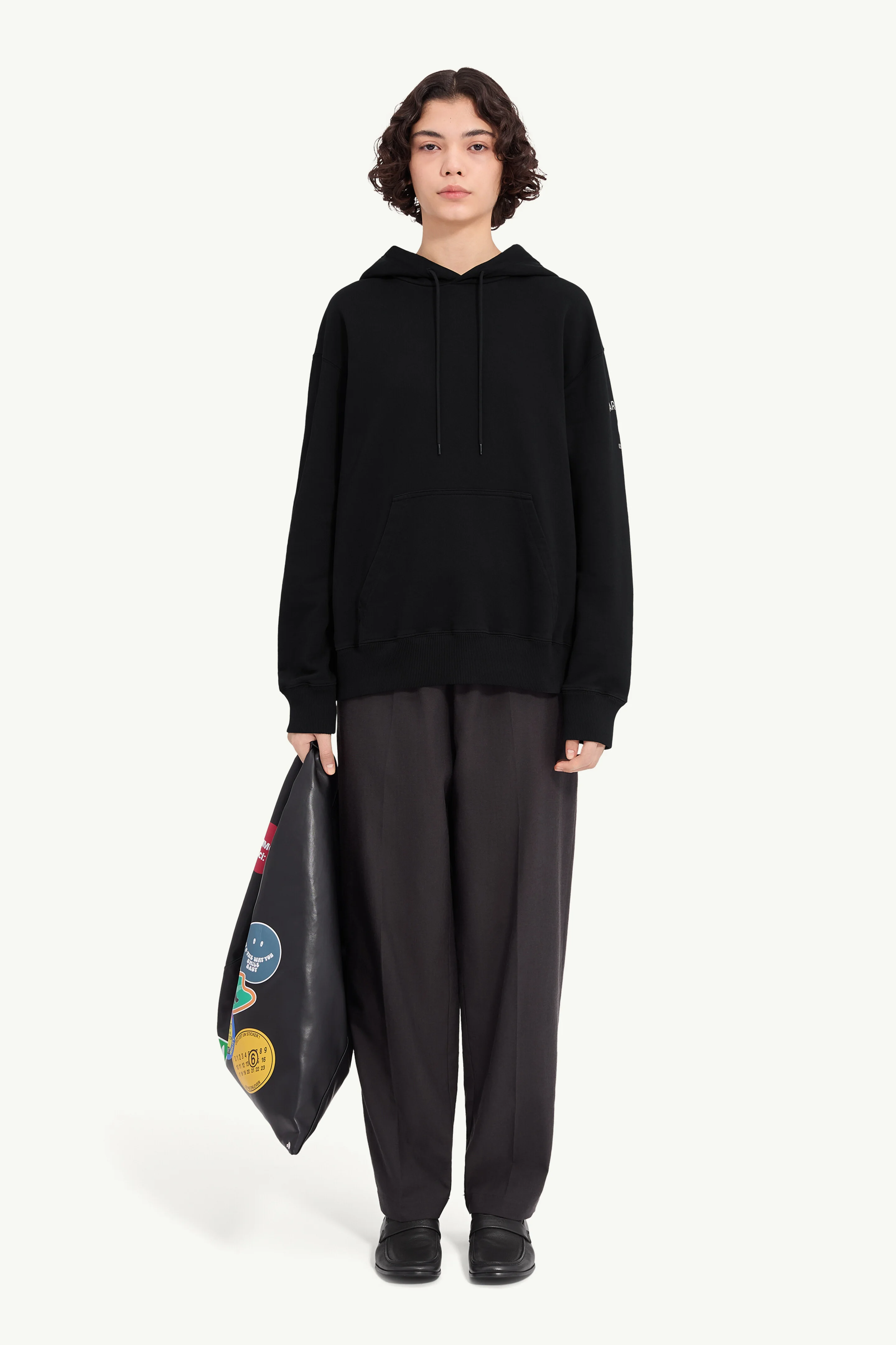 Mannequin-print sweatshirt - 1