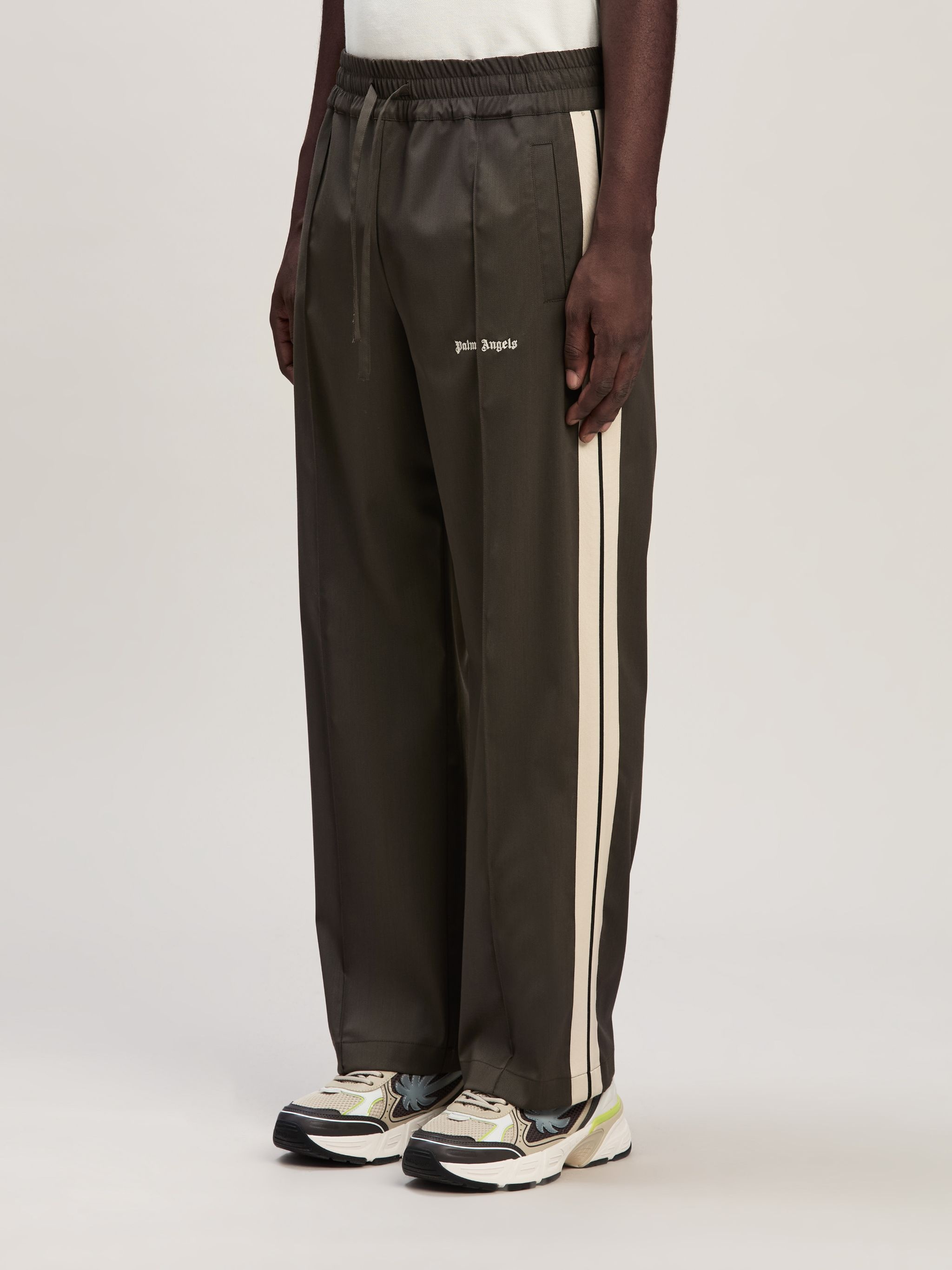 Wool Track Pants Classic Logo - 4